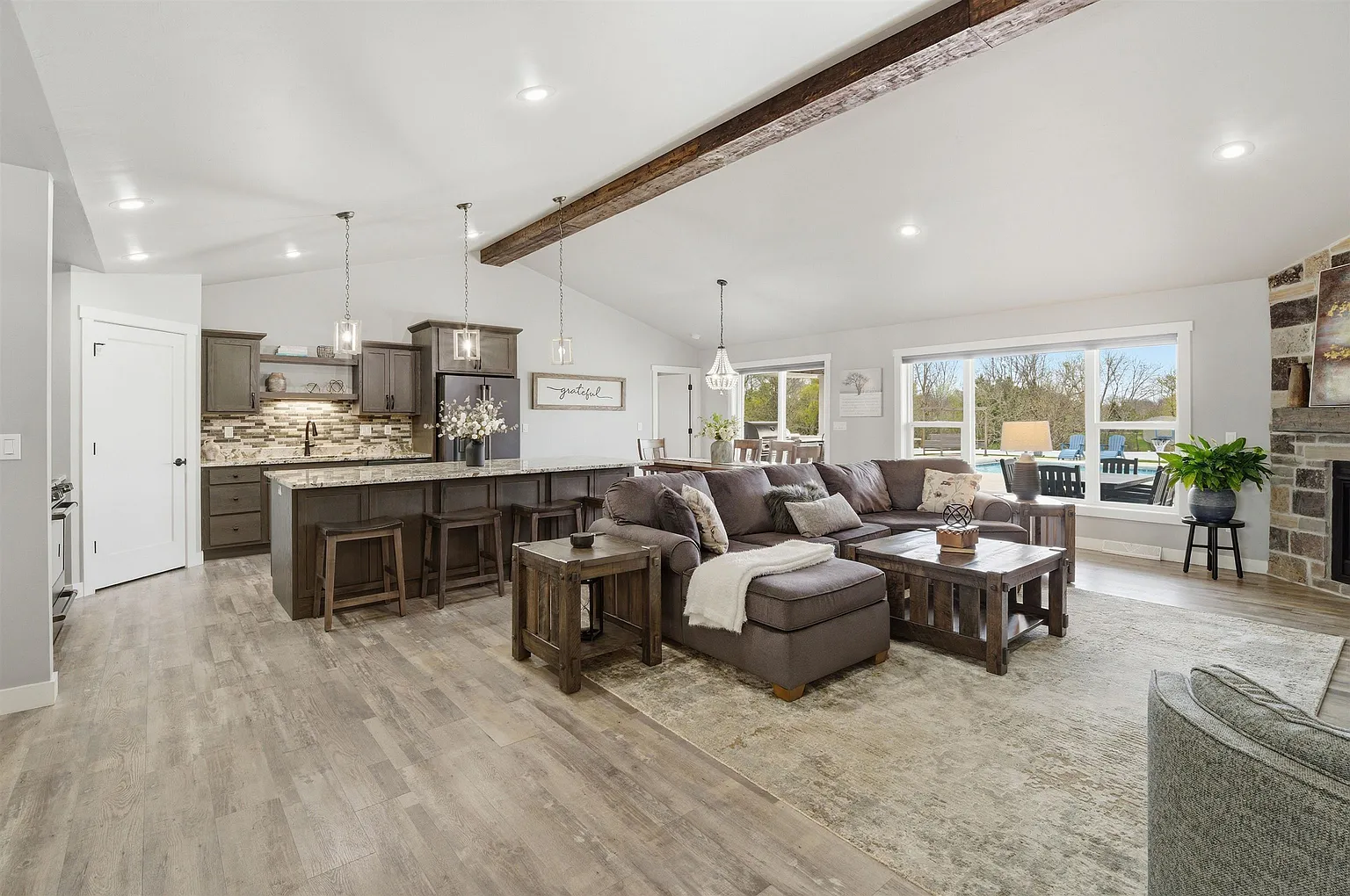 Open living area